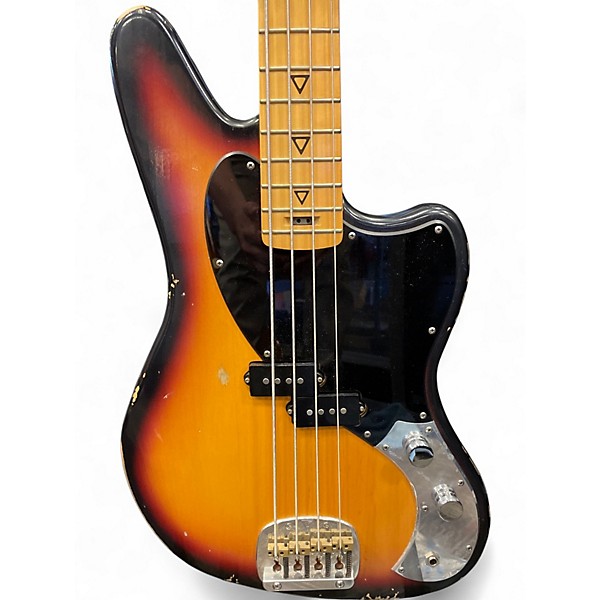 Used Valiant JUPITER 3 Tone Sunburst Electric Bass Guitar