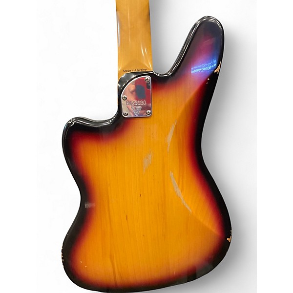 Used Valiant JUPITER 3 Tone Sunburst Electric Bass Guitar
