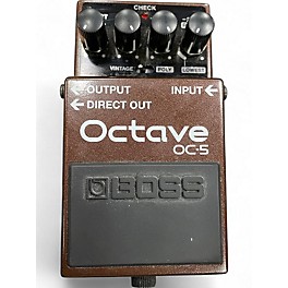 Used BOSS OC5 Effect Pedal