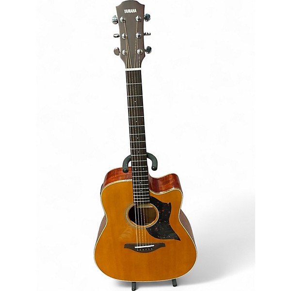 Used Yamaha A1M Vintage Natural Acoustic Electric Guitar,Specials : American Fashion Style Bags On Sale