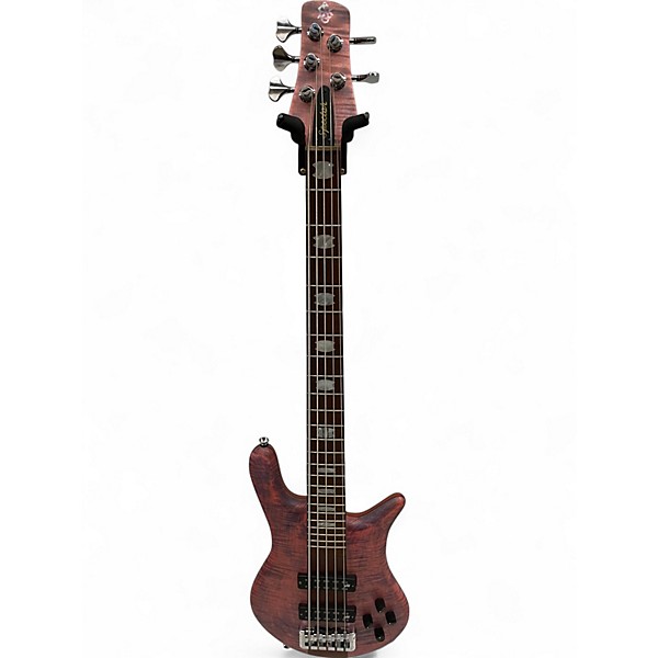 Used Spector Euro 5 RST Sundown Glow Electric Bass Guitar