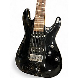 Used Schecter Guitar Research C7 BLACKJACK DIAMOND SERIES Black Solid Body Electric Guitar