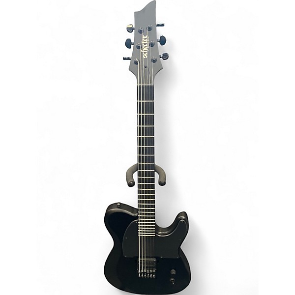 Used Schecter PT BLACK OPS SATIN BLACK Solid Body Electric Guitar