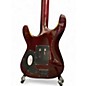 Used Schecter Guitar Research Hellraiser S Flamed Crimson Solid Body Electric Guitar