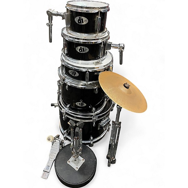 Used ddrum 5 Piece D1 Junior Black Drum Kit