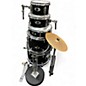 Used ddrum 5 Piece D1 Junior Black Drum Kit thumbnail