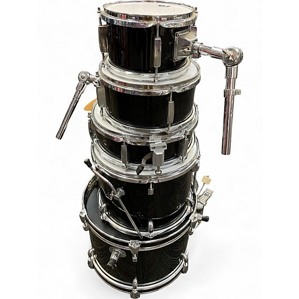 Used ddrum 5 Piece D1 Junior Black Drum Kit