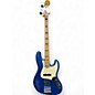 Used 2019 Fender American Ultra Jazz Bass Cobra Blue Electric Bass Guitar