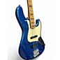 Used 2019 Fender American Ultra Jazz Bass Cobra Blue Electric Bass Guitar