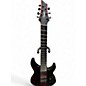 Used Schecter Guitar Research Diamond C7 Rob Scallon black and natural Solid Body Electric Guitar thumbnail