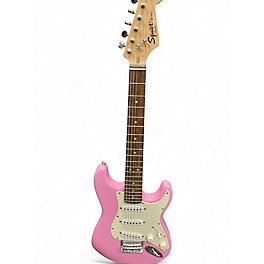 Used Squier Mini Affinity Stratocaster Pink Electric Guitar