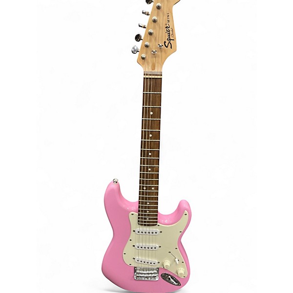 Used Squier Used Squier Mini Affinity Stratocaster Pink Used Squier Used Squier Mini Affinity Stratocaster Pink
