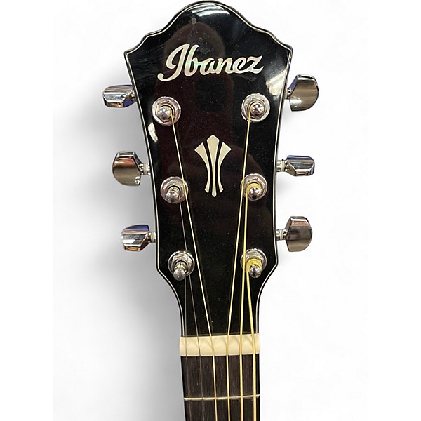 Used Ibanez AEG58L Vintage Sunburst Acoustic Electric Guitar