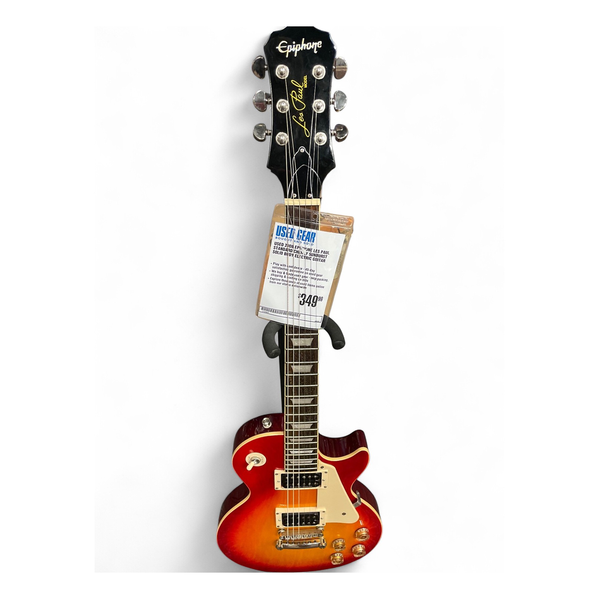 Used Epiphone Used 2008 Epiphone Les Paul Standard Cherry Used Epiphone Used 2008 Epiphone Les Paul Standard Cherry