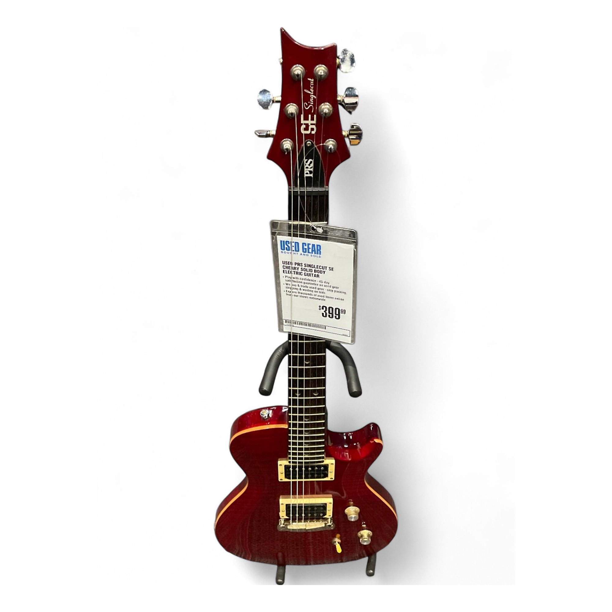 Used PRS Used PRS Singlecut SE CHERRY Solid Body Electric Used PRS Used PRS Singlecut SE CHERRY Solid Body Electric