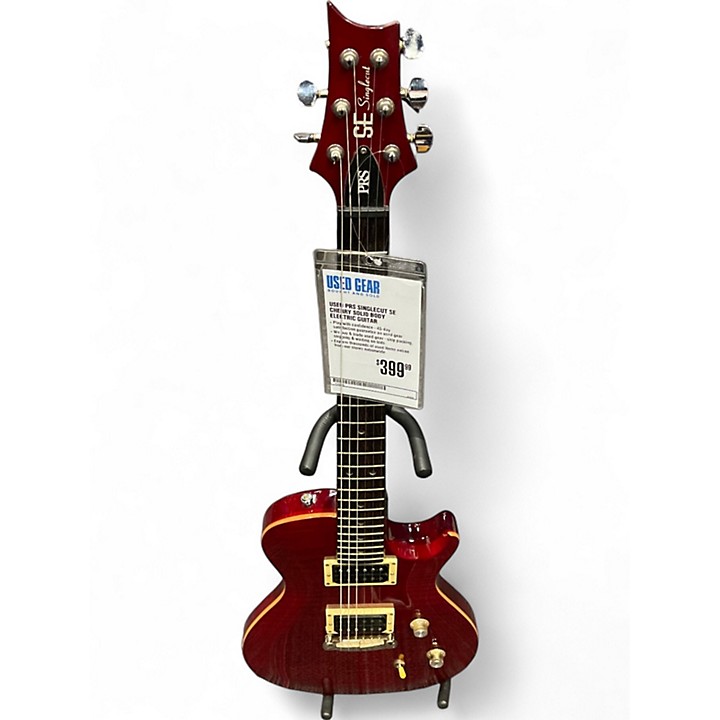 Used PRS Used PRS Singlecut SE CHERRY Solid Body Electric Used PRS Used PRS Singlecut SE CHERRY Solid Body Electric