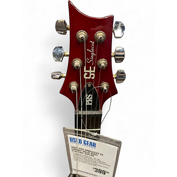 Used PRS Used PRS Singlecut SE CHERRY Solid Body Electric Used PRS Used PRS Singlecut SE CHERRY Solid Body Electric