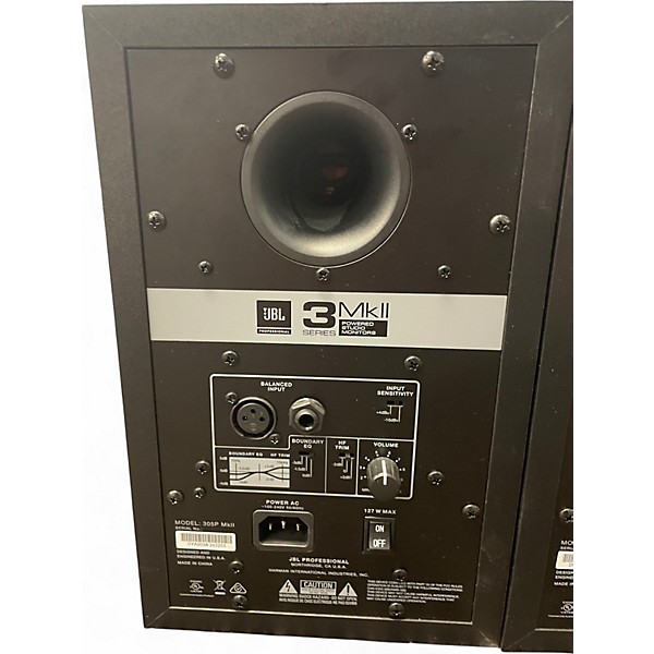 Used JBL Used JBL 305p Mk II PAIR Powered Monitor | Guitar Used JBL Used JBL 305p Mk II PAIR Powered Monitor | Guitar