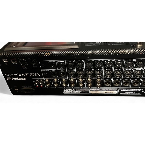 Used PreSonus STUDIO LIVE 32SX Digital Mixer