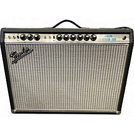 Used Fender 1968 Custom Vibrolux Reverb Tube Guitar Combo Amp