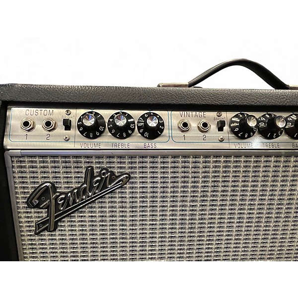 Used Fender 1968 Custom Vibrolux Reverb Tube Guitar Combo Amp