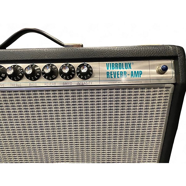 Used Fender 1968 Custom Vibrolux Reverb Tube Guitar Combo Amp