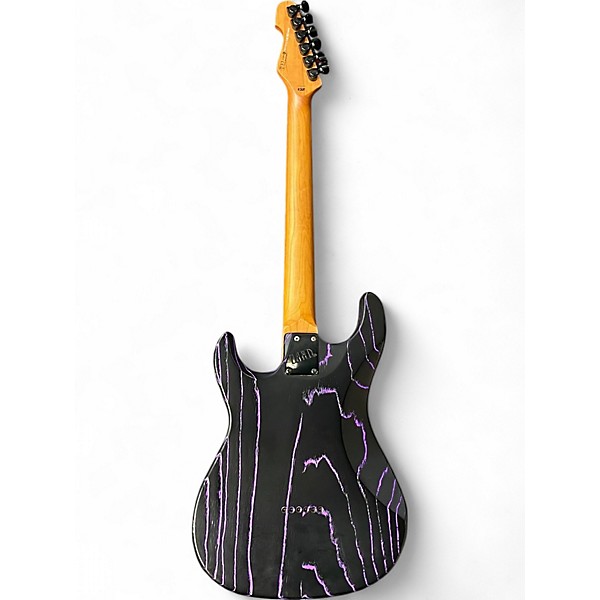 Used 2021 ESP LTD SN1000 HT Black and Purple Solid Body Electric Guitar
