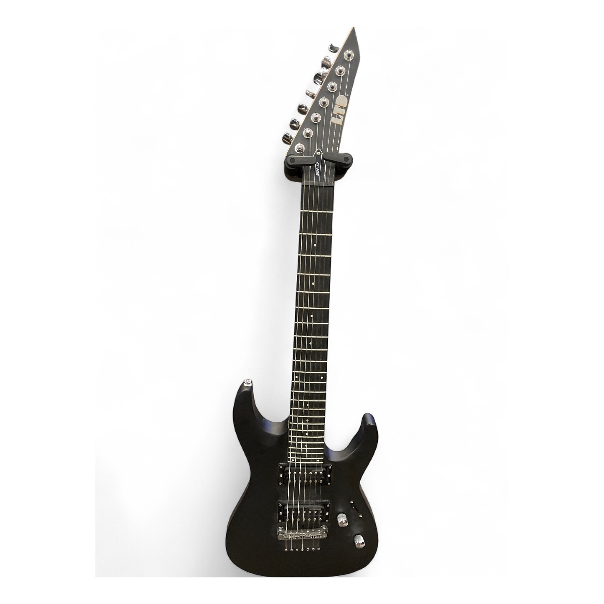 Used ESP Used ESP LTD MH17 7 String Black Solid Body