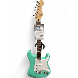 Used Squier Bullet Stratocaster Seafoam Green Solid Body Electric Guitar