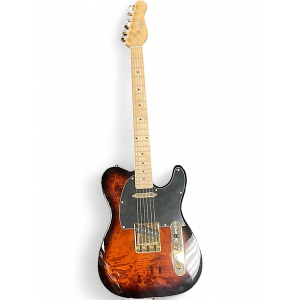 Used Michael Kelly CC50 2 Tone Sunburst Solid Body Electric Guitar
