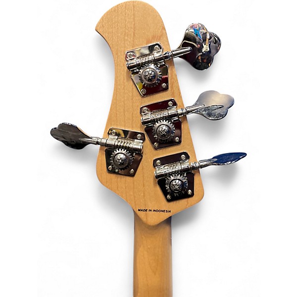 Used Sterling by Music Man SUB SERIES STINGRAY Surf Green Electric Bass Guitar