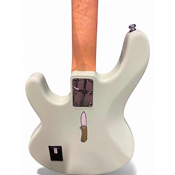 Used Sterling by Music Man SUB SERIES STINGRAY Surf Green Electric Bass Guitar