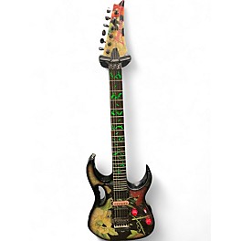 Vintage 1989 Ibanez JEM77FP Steve Vai Signature floral Solid Body Electric Guitar