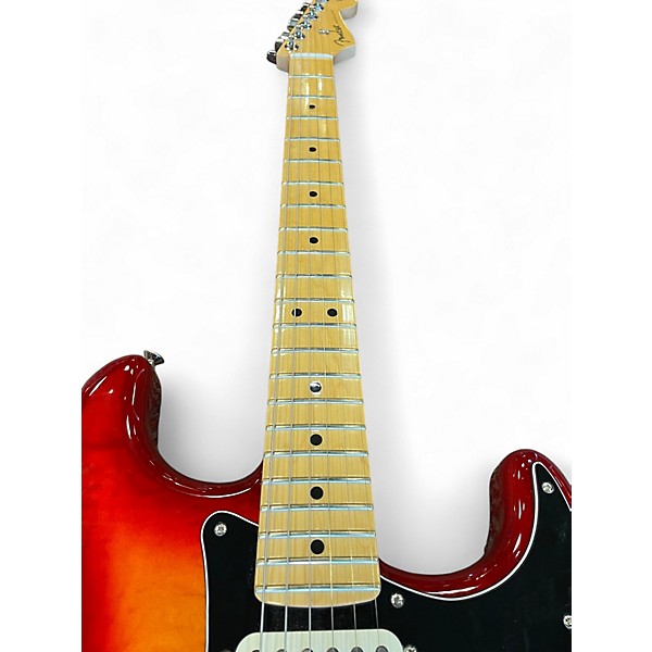 Used Fender Player Stratocaster HSS Plus Top AGED CHERRY BURST Solid Body Electric Guitar