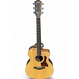 Used Taylor 214CE Natural Acoustic Electric Guitar