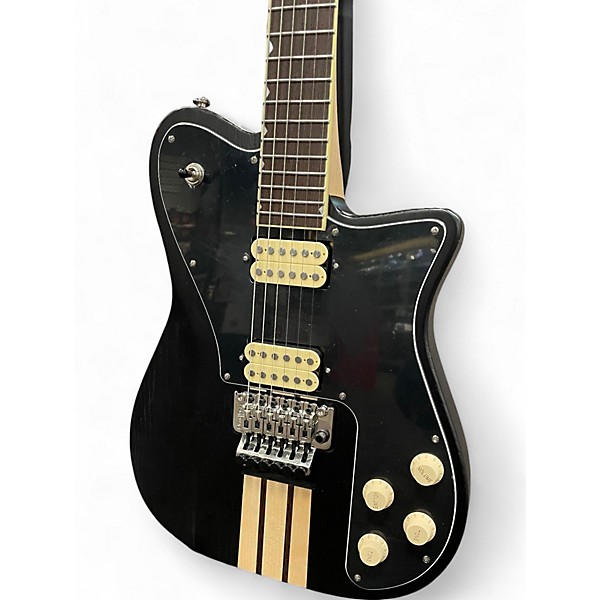 Used Gci Modernist Black Solid Body Electric Guitar