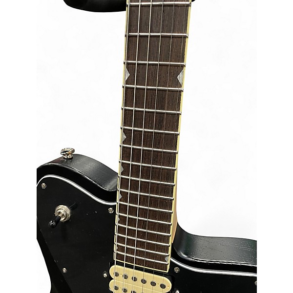 Used Gci Modernist Black Solid Body Electric Guitar