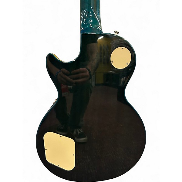 Used Epiphone 1959 Reissue Les Paul Standard Trans Blue Solid Body Electric Guitar