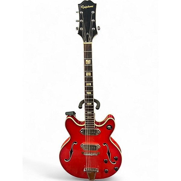 Used Epiphone 5102T RED Hollow Body Electric Guitar