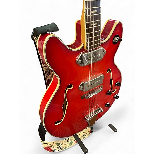 Used Epiphone 5102T RED Hollow Body Electric Guitar