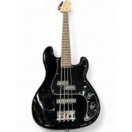 Used Squier Affinity Precision jazz Bass Black Electric Bass Guitar