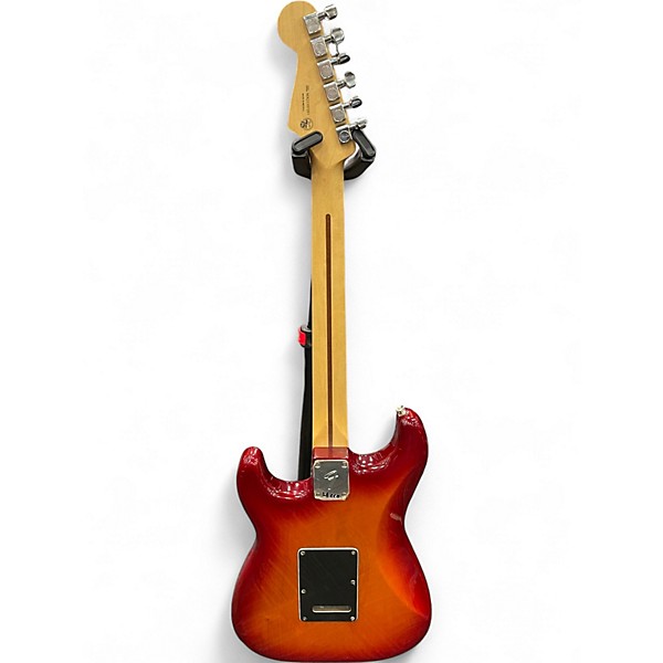 Used Fender Player Plus Stratocaster Plus Top HSS Heritage Cherry Sunburst Solid Body Electric Guitar