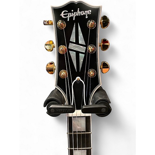 Used Epiphone 335 Alpine White Hollow Body Electric Guitar