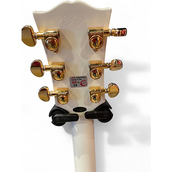 Used Epiphone 335 Alpine White Hollow Body Electric Guitar