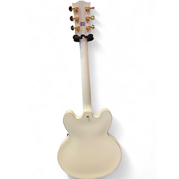 Used Epiphone 335 Alpine White Hollow Body Electric Guitar