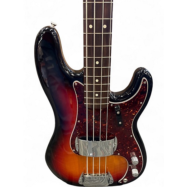 Used Fender 1962 Reissue Precision Bass 3 Color Sunburst Electric Bass Guitar