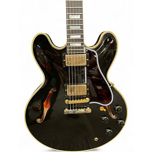 Used Gibson CUSTOM SHOP ES-355 1959 MURPHY LAB ULTRA LIGHT AGINING Ebony Hollow Body Electric Guitar