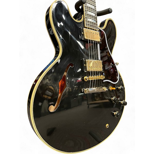 Used Gibson CUSTOM SHOP ES-355 1959 MURPHY LAB ULTRA LIGHT AGINING Ebony Hollow Body Electric Guitar