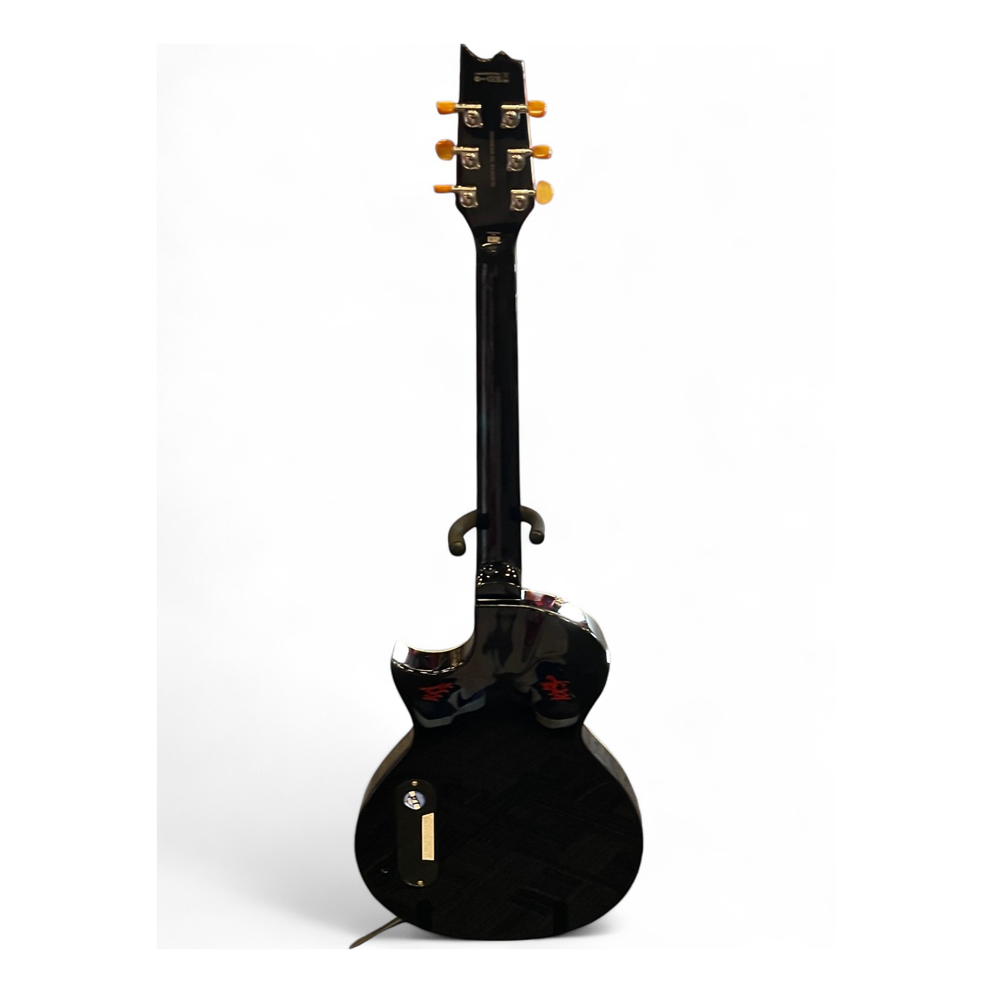 Used ESP LTD TL6 Black Acoustic Electric Guitar Black