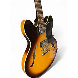 Used Epiphone Dot Vintage Sunburst Hollow Body Electric Guitar